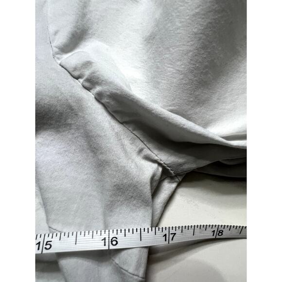 Mono B Size Medium Button Down White Corpcore Top with Bow Tie Back Preppy Girly - Picture 9 of 9